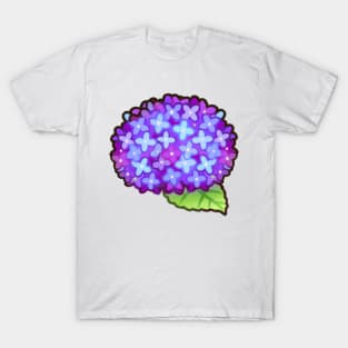 Purple Hydrangea T-Shirt